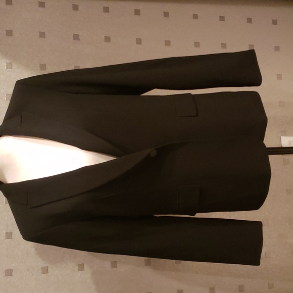 Calvin Klein Black Blazer Size 14 - Picture 7 of 16